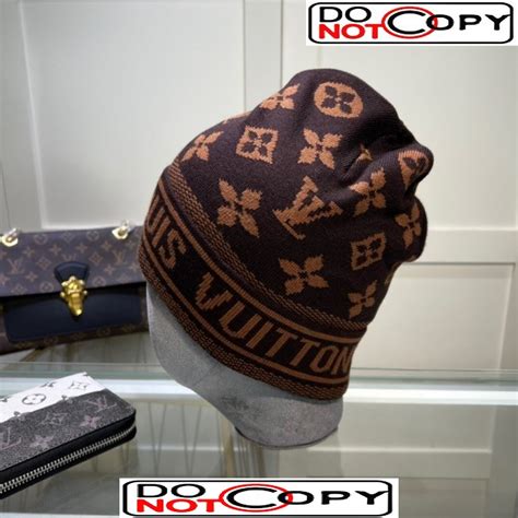 louis vuitton knit hat.